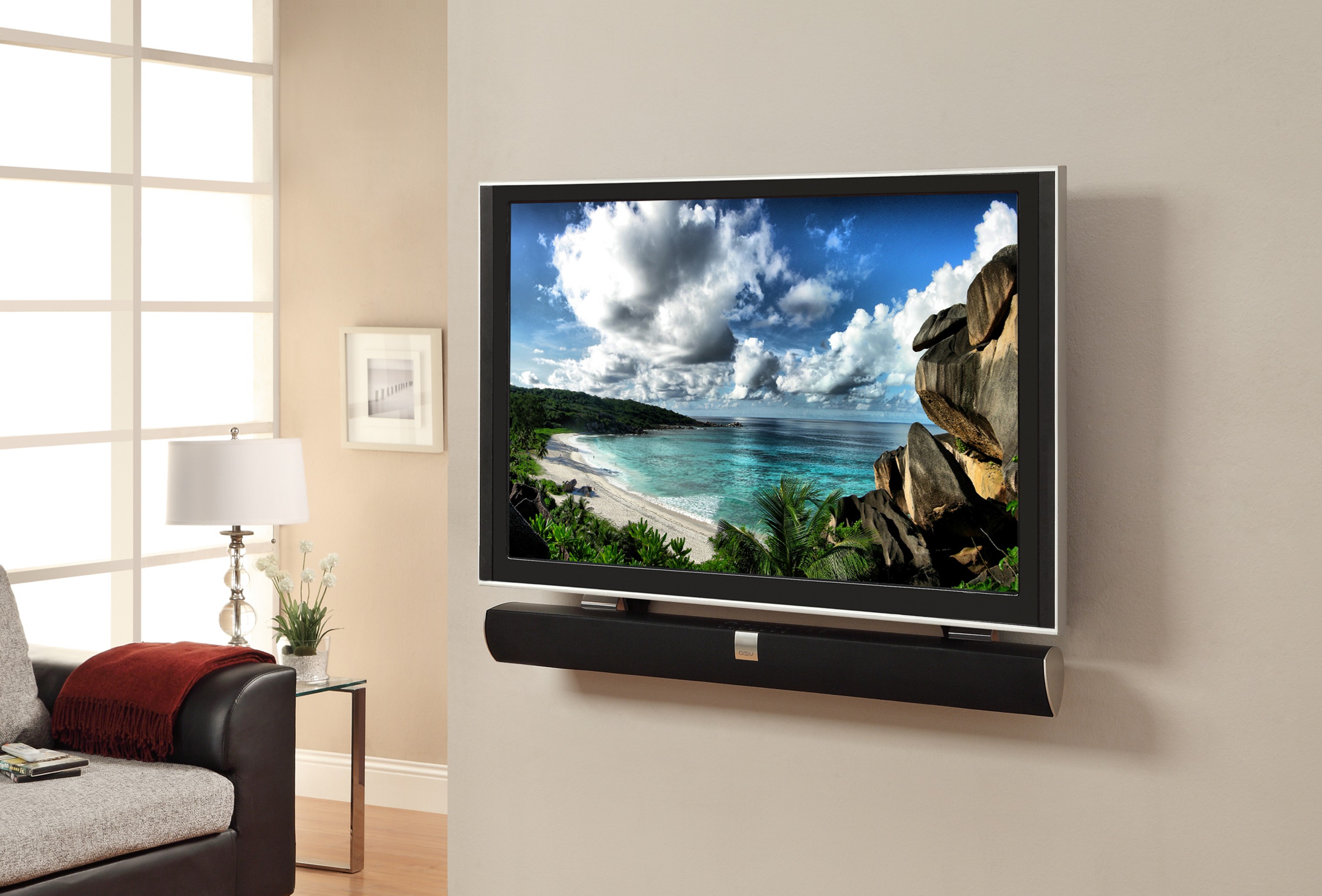 Universal Adjustable Sound Bar Bracket Atlantic Inc. 63607104