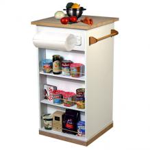 Butcher Block Bin w/pantry