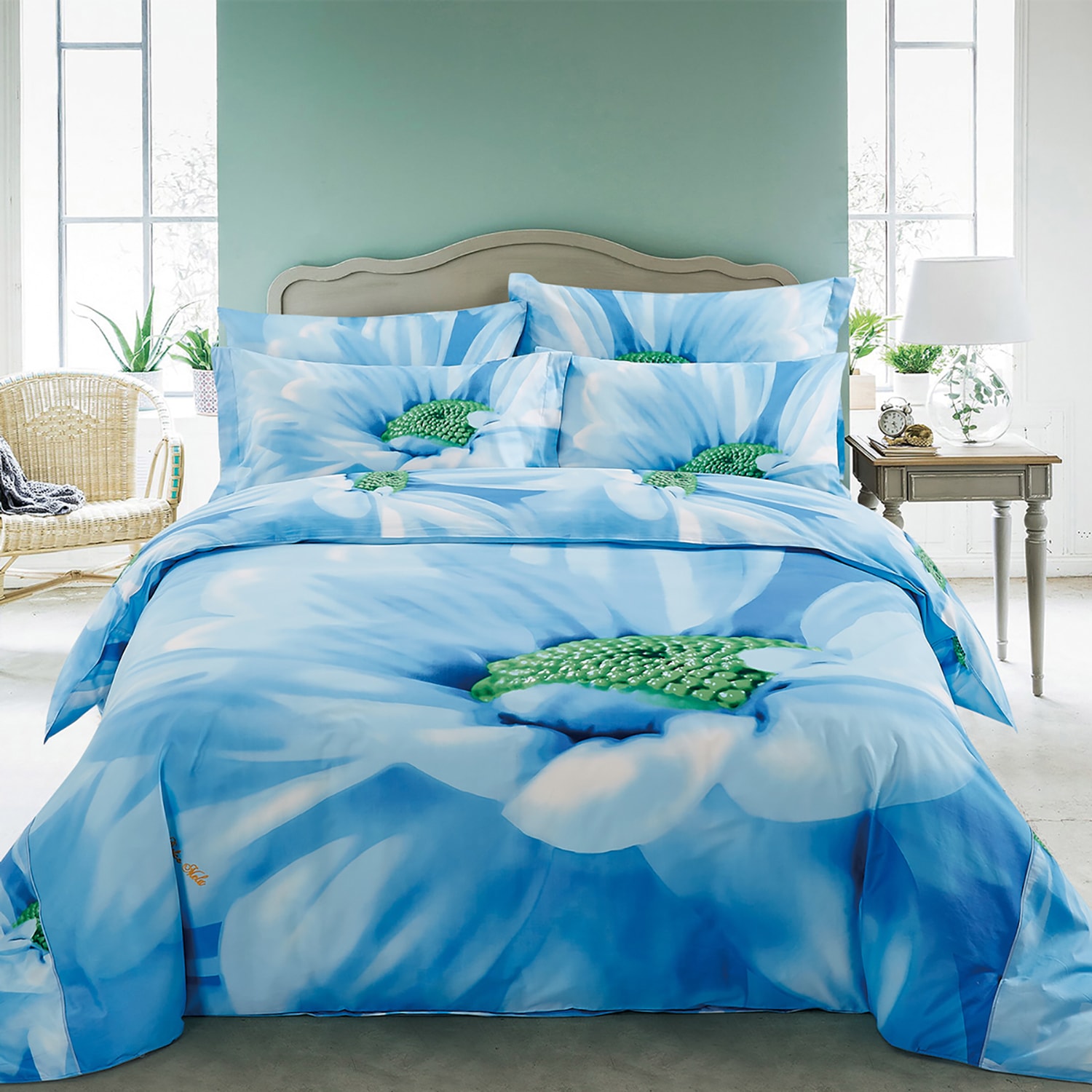 queen size floral duvet covers likeahome dm511q dolce mela floral bedding azure luxury queen size duvet cover set fitted sheet queen size floral duvet covers likeahome dm511q dolce mela floral bedding azure luxury queen size duvet cover set fitted sheet