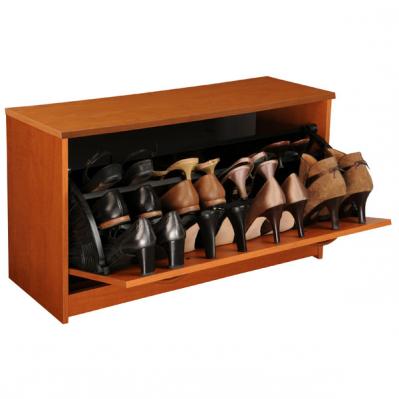 Single Shoe Cabinet cherry