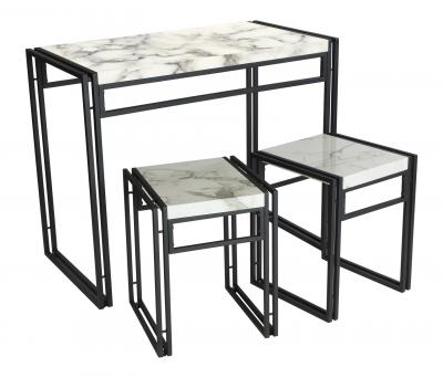 Urban Small Dining Table Set 3-Piece