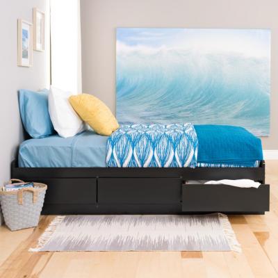 Twin 3 drawer Platform Storage Bed