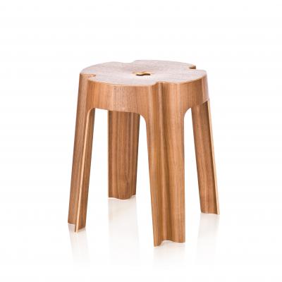 Bloom Stool - Walnut