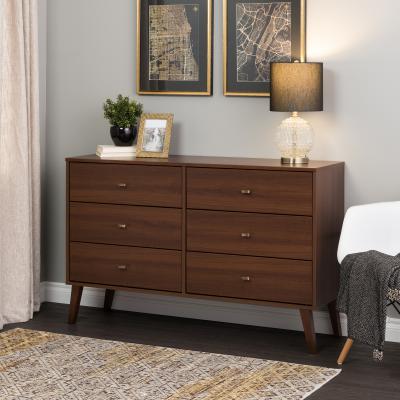 Milo 6-drawer Dresser, Cherry