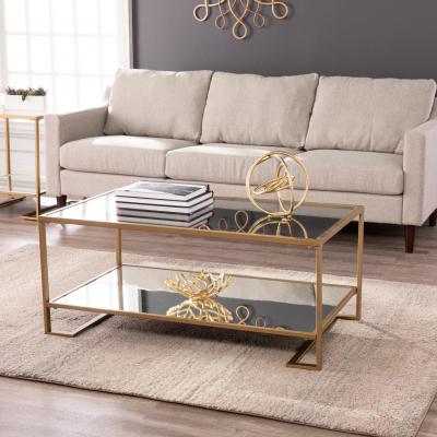 Horten Glass-Top Cocktail Table