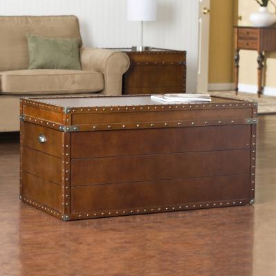 Steamer Trunk Cocktail Table