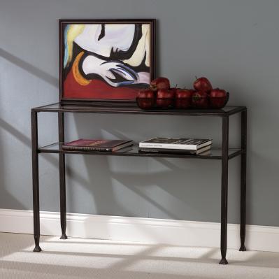 Metal Sofa Table - Black