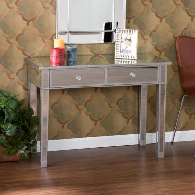 Mirage Mirrored 2-Drawer Console Table