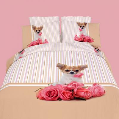 Queen Size Duvet Cover Sheets Set, Cutie Pie