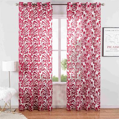 Dolce Mela - Tbilisi - Curtain Panel - Red
