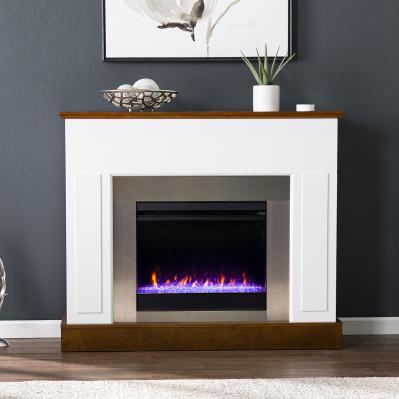 Eastrington Color Changing Electric Fireplace