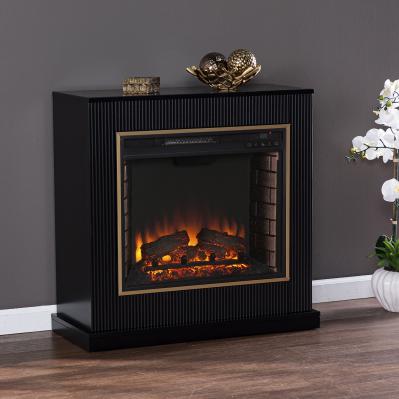 Crittenly Contemporary Electric Fireplace w/ Touch Screen Control Panel