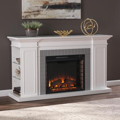 Rylana Bookcase Electric Fireplace