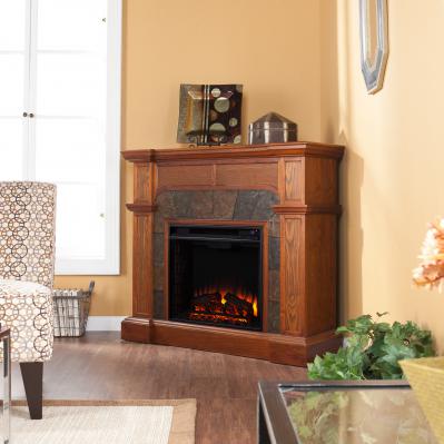 Cartwright Corner Convertible Electric Fireplace