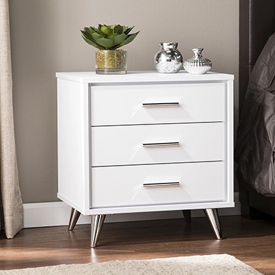 Oren Modern Bedside Table w/ Drawers