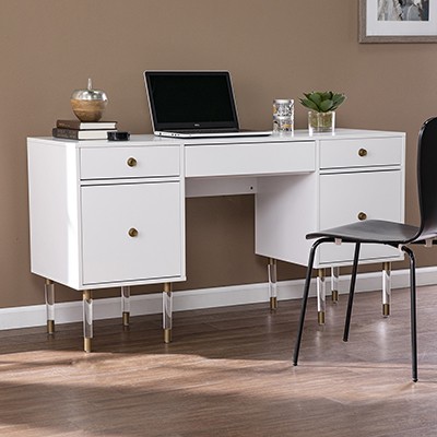 Helston White Writing Desk