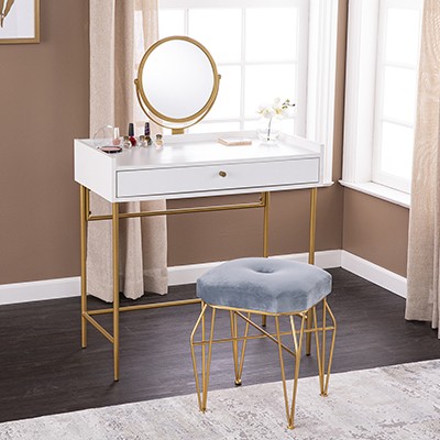 Derald Vanity Table w/ Mirror