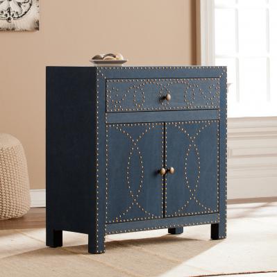 Florian Double-Door Cabinet - Navy