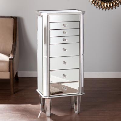 Margaux Mirrored Jewelry Armoire