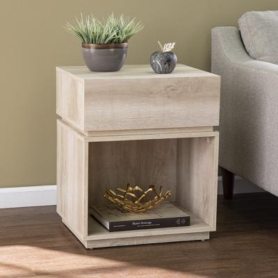 Mortayne Side Table w/ Charging Station