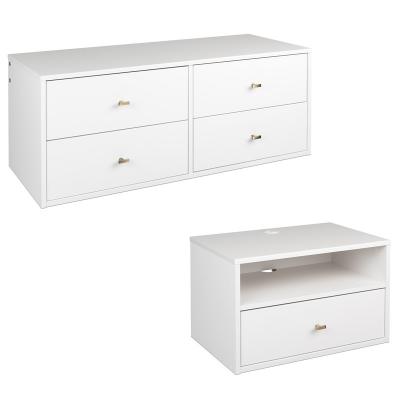 Hanging Dresser and Nightstand Set