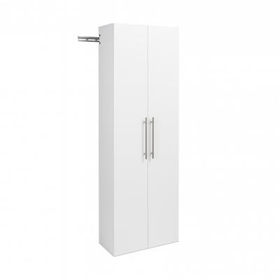 HangUps Collection 72 in. H x 24 in. W x 12 in. D White Wall Mounted Large Storage Cabinet