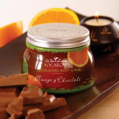 Exfoliating Body Scrub, Orange & Chocolate