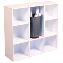 Project Center Bookcase - White