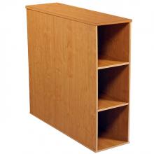 Project Center 3 Bin Cabinet oak