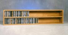 236 double capacity CD wall rack