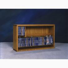 Solid Oak Dowel Cabinet For Cd'S