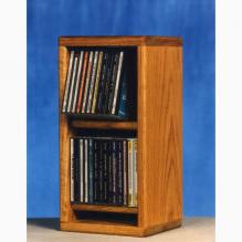 Solid Oak Dowel Cabinet For Cd'S