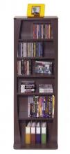 Canoe 231CD or 115 DVD/Game or 140 Blu-Ray Media Cabinet In Espresso