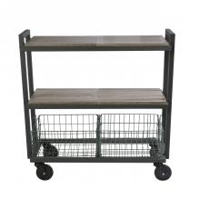 Cart - 3 Tier Wide Collection / Green