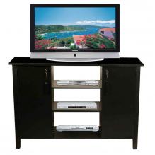 Solid Wood Cd Storage Dvd Cabinet For Multi Media A V Cabinet Locking