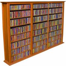 Media Storage Tower-Regular Triple cherry