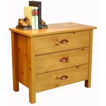 3 Drawer Nouvelle Chest oak