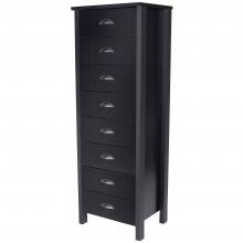 8 Drawer Nouvelle Lingerie Bureau black