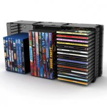 Black Disc Storage Module 45 CD/21 DVD