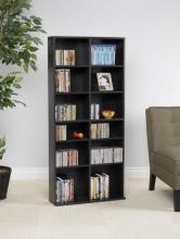 Media Cabinet 464CD/228DVD Espresso