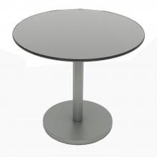 Glass Side Table, Moon Mist