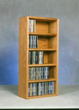 Wall Mount CD storage rack Capacity 130 CD's