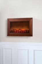 Wood Wall Mounted Electric Fireplace