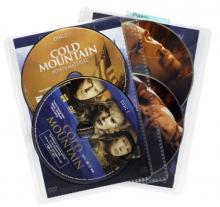 Movie Sleeves For CD DVD Or Bluray 25 Pack In Clear
