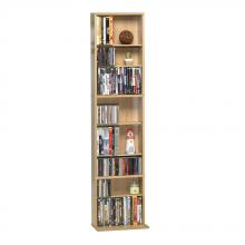 Summit Media Storage Cabinet in Maple