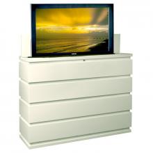Prism White TV Lift Cabinet