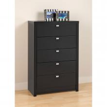 Black Series 9 Designer 5 Drawer Chest