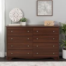 Prepac Monterey 8-Drawer Dresser, Cherry