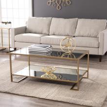 Horten Glass-Top Cocktail Table