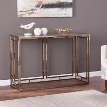 Simondley Faux Marble Console Table